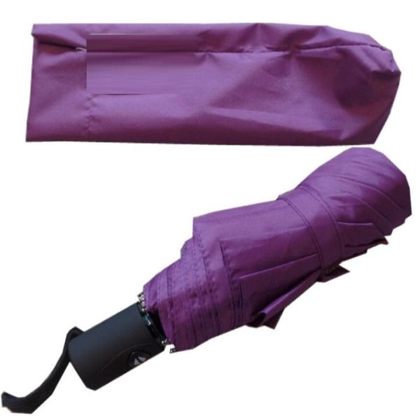 Quality Windproof Pongee fabric Folding Mini Umbrella With Fiberglass Frame wholesale