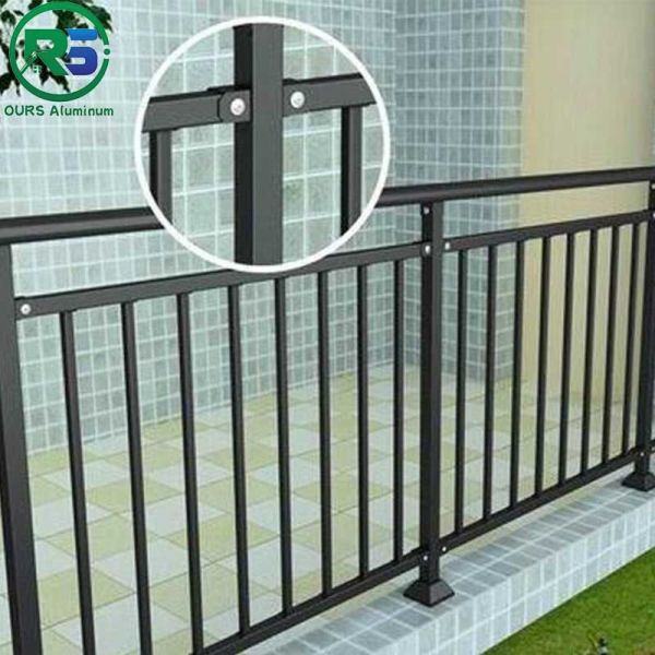 Quality Simple Style Contemporary Aluminum Fence Square Tube Balustrade wholesale
