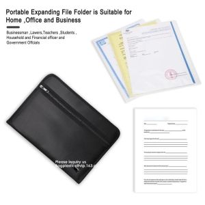 High Quality Fireproof Felt A4 Document File Folder Bag For Office,Fireproof