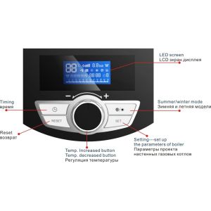Energy Saving Gas Condensing Boiler for hot water and heating