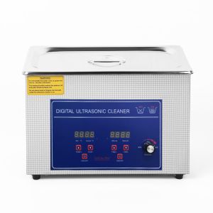 China Adjustable Power Ultrasonic Cleaner 280W with 4L Capacity 0~30min Timer 40kHz Frequency on sale