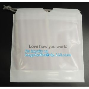 Customized Biodegradable Laundry Bags Environment Friendly Hotel Packaging