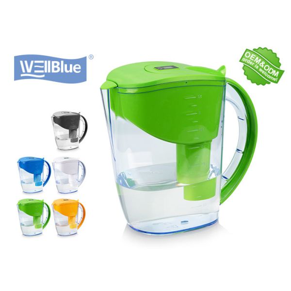 Quality Fashionable 3.5L Alkaline Water Pitcher With Brita Classic Water Filter wholesale