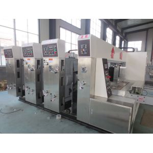 4 Color Flexo Printer Corrugated Carton Machinery Electrically For Carton Box