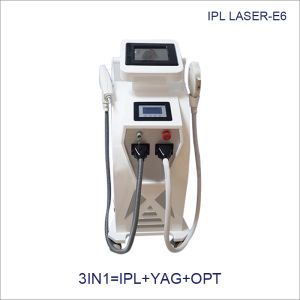 2 In 1 IPL ELIGT Q-SWITCH ND YAGHair Removal Machine With 8.4 Inch Touching