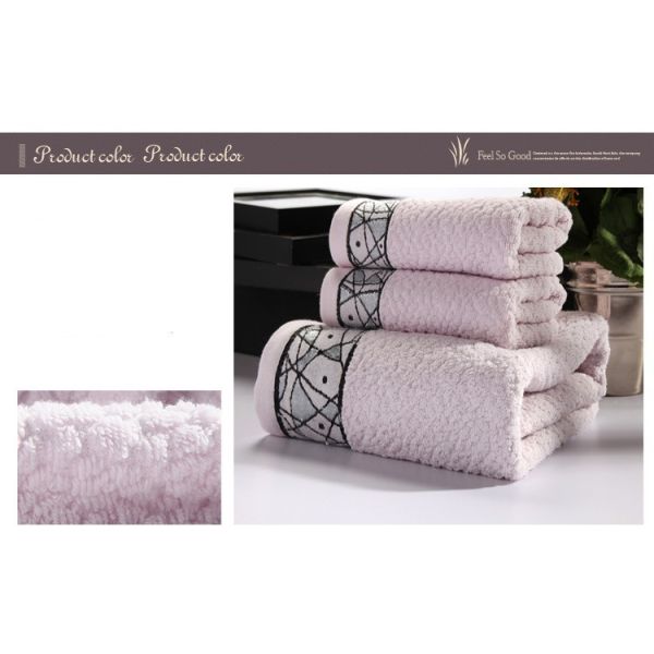 New Household 100% Cotton Beach Face Towel Set Printed for Adults Baby Bath Towel Set