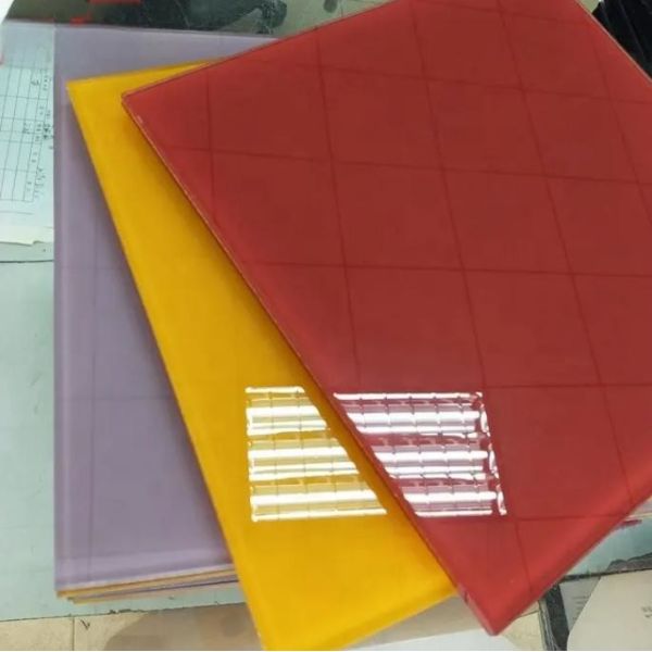 Quality Color PVB Tempered Laminated Glass Multi Color Laminated Glass wholesale