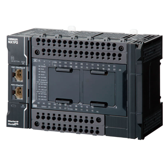 Omron NX1P2-1040DT1 PLC CPU Module EtherCAT Motion Controller