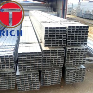 China Hot Rolled Q235B ERW Carbon Steel Welded Pipe 200-220g/Sm Zinc Coating on sale