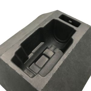 Recycled Colored Paper Trays Shockproof Black For Multiusage