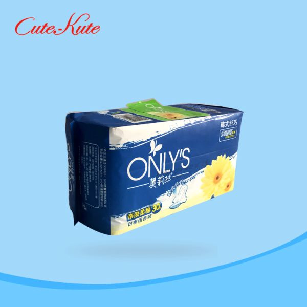 Quality Ladylike Wingless Overnight Sanitary Pads Ultra Thin Super Absorbency wholesale