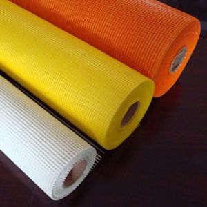 Different colors soft fiberglass self - adhesive mesh used for EPS