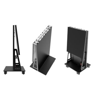 P1.25 Smart LED Poster Display Foldable Easy To Move Cabinet 1x5 with Die