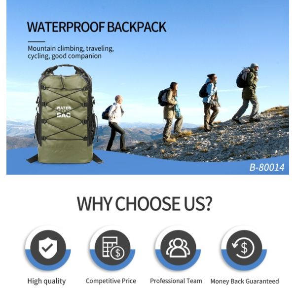Good Quality Mochila impermeavel dry bag Waterproof Backpack Bag Large Capacity Custom with Competitive Price