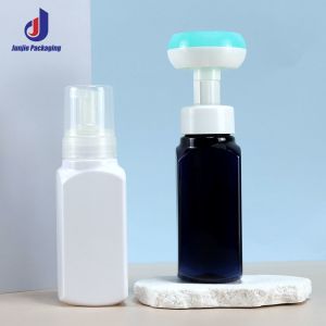 China PET 260ml Empty Plastic Bottles Frosted Liquid Soap Plastic Bottle Cosmetic on sale