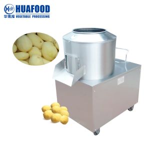 High-Accuracy Potato Peeling Cutting Machine Ce Certified