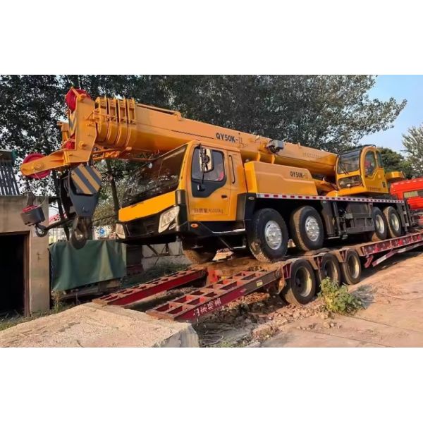 70 Ton Xugong QY70K Used Crane Truck With Strong Power EPA Approval