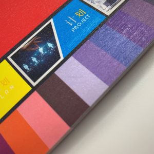 NO Adhesive CPP Starlight Brushed Hairline Finishing Paper Lamination Film for