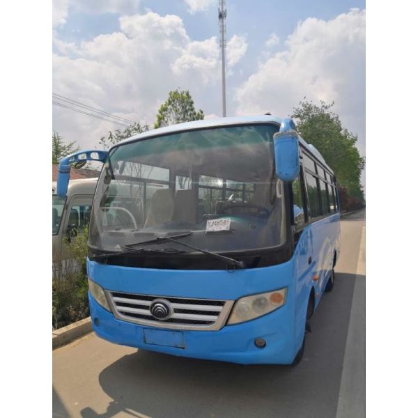 Quality 6610mm Length Used Yutong Buses 23 Seats Used Mini Bus With Spare Parts wholesale