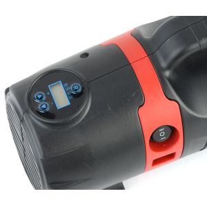 12V Single Cylinder Tire Inflator with 3M Cord and Cigarette Lighter