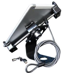 Cheap COMER anti-theft locker display stands panel computer table display mounting bracket for sale