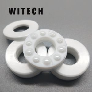 Smooth ZrO2 12 Mm 51101 Thrust Ball Bearings