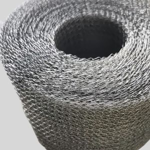 Stainless Steel Knotted Wire Mesh 0.2mm-0.28mm For Mufflers