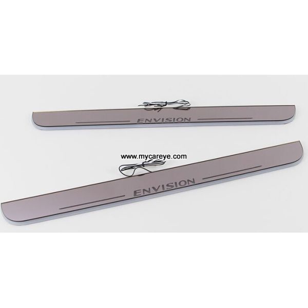 Buick Envision LED door sill plate light moving door scuff Pedal lights