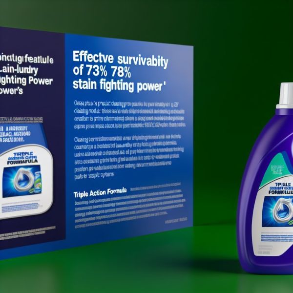 Effective survivability 73%-78% Stain Fighting Power Triple Action Formula Safe