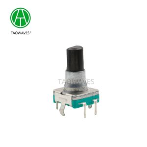 360 deg Rotary Knob Incremental Encoder Ec11 12 16 with Switch Signal Output