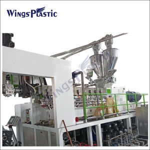 PLC Controlled Plastic Sheet Extruder Machine For PET Plate Making