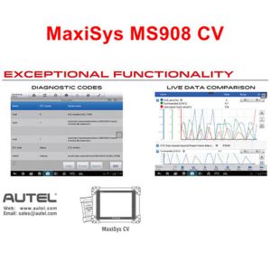 Autel Maxisys 908 CV Diagnostic Scanner Full System ECU Coding MS908 CV for