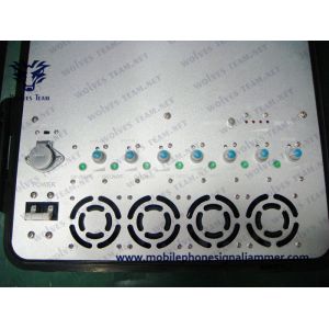Full Band Frequency Vehicle Bomb Jammer RF WIFI Cell Phone Signal Jammer With