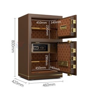 Cheap Dual Alarm Smart Office Safe Box For Security H800mm 46±2KG YB/N7-80D for sale