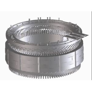 Public Bus Flat Wire Stator Automatic Laser Varnish Stripping Machine OEM