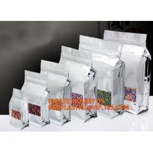 China Doypack Pet Food Pouches Bag Zip Lock Coffee Packaging Bags With Valve, Zipper Large Zip Lock Aluminum Foil Plastic Bag on sale