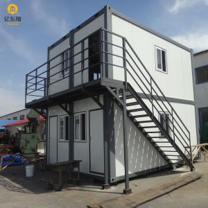 China Prefab Residential Container Homes with Q355 Steel Frame on sale