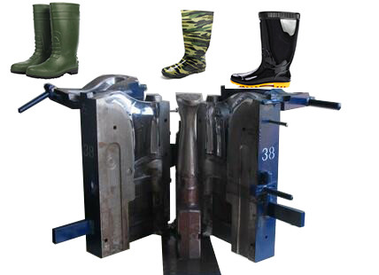 Quality 800 Kg 1/2 color Plastic PVC Rain Boot Mould Shoe Sole Mold For Safety Boot Mold Maker wholesale
