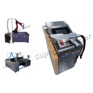 Buy cheap 200 Watt Rust Cleaning Laser Machine Portable High Speed Laser Descaler from wholesalers