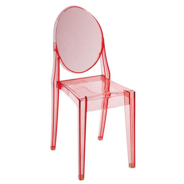Quality Colourful Pink Chiavari Chairs Polycarbonate Stackable Chiavari Chairs wholesale