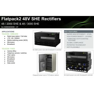 New Eltek 3000W Telecom Power Supply 48V Module Rectifier Flatpack2 48/3000 SHE