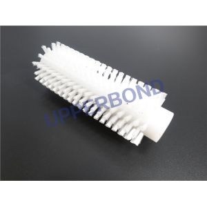 China Cigarette Making Machine Parts Metal Shaft Nylon Brush Roller on sale