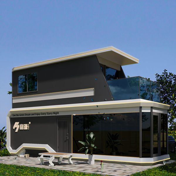 12 Kw Power Space Tiny Capsule House For Diversified Prefabricated Construction