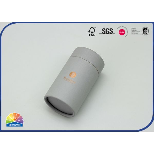 Quality Texture Embossing Paper Tube Custom Cosmetic Packaging Boxes With Lid wholesale