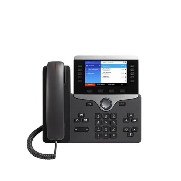 CP-8811-K9 Voice Over IP Phone Voip Phones For Business Widescreen Grayscale Display