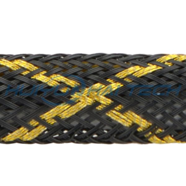 Abrasion Resistance Flame Retardant Cable Sleeve Custom Logo For Wire Management