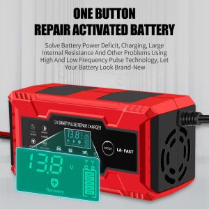 12V 8a 10a 15a 20a Intelligent Car Battery Charger Portable Supply Support OEM