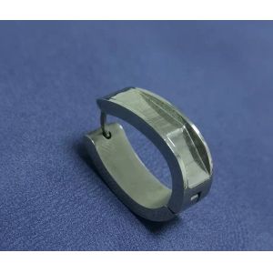 China ISO9001 PVD Surface Silver Jewelry Components Clip Ons Earring Tolerance 0.03mm on sale