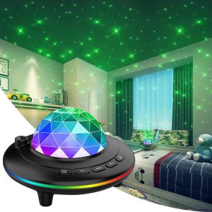 New UFO Ocean Wave Star Projector Light Laser All Star Projection Night Light