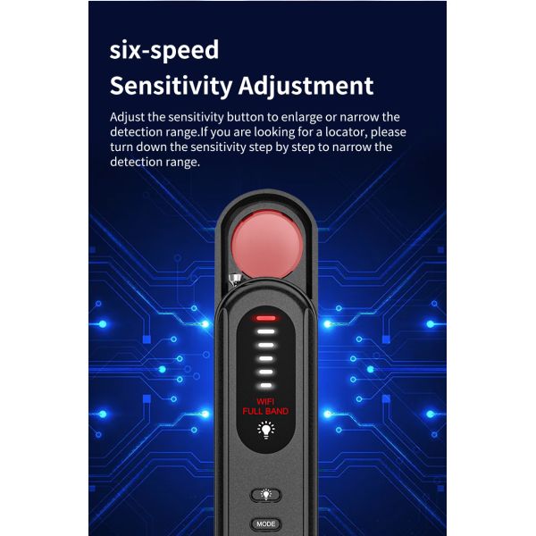 Type-C Charging Wireless RF Detector for Personal Security Guard and Mini Smart Camera